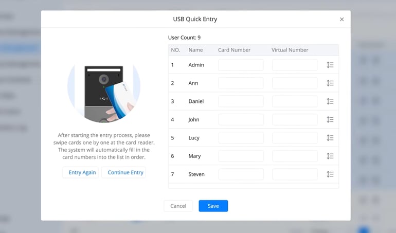 USB Quick Entry GDS Manager 2