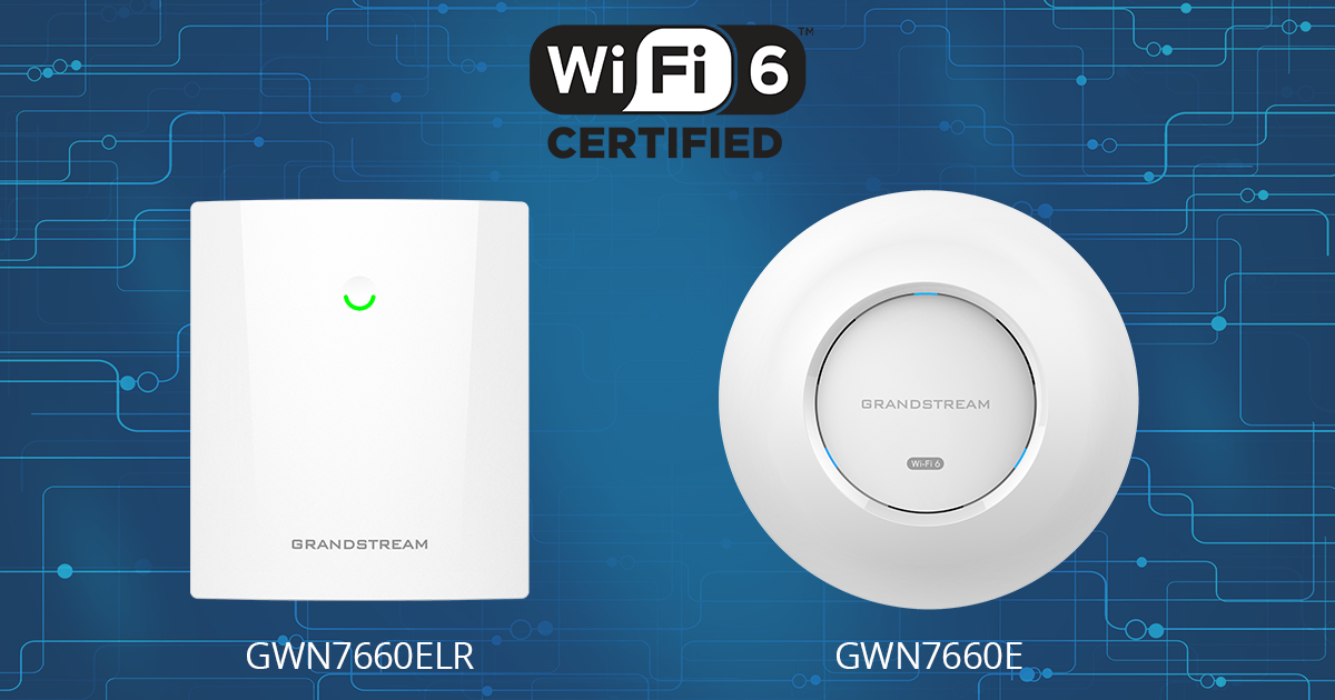 Grandstream Releases Two New Wi-Fi 6 Access Points