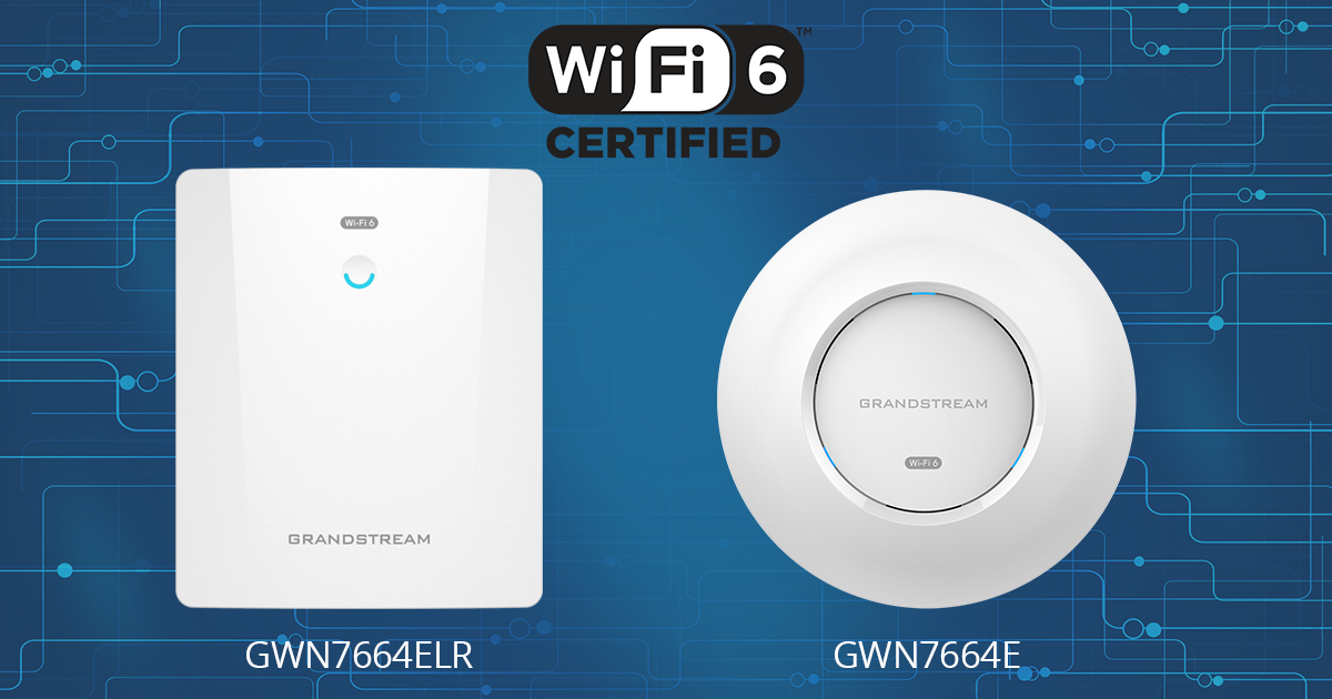 Grandstream Announces Two New High-Performance Wi-Fi 6 Access Points