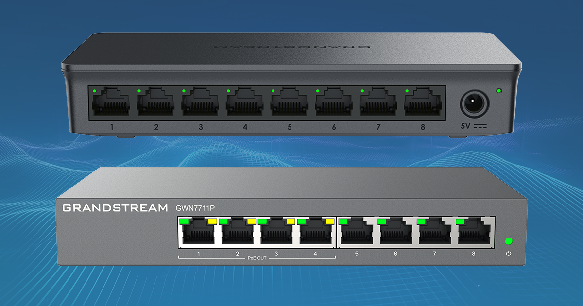 Grandstream Announces Layer 2 Lite Managed Network Switches