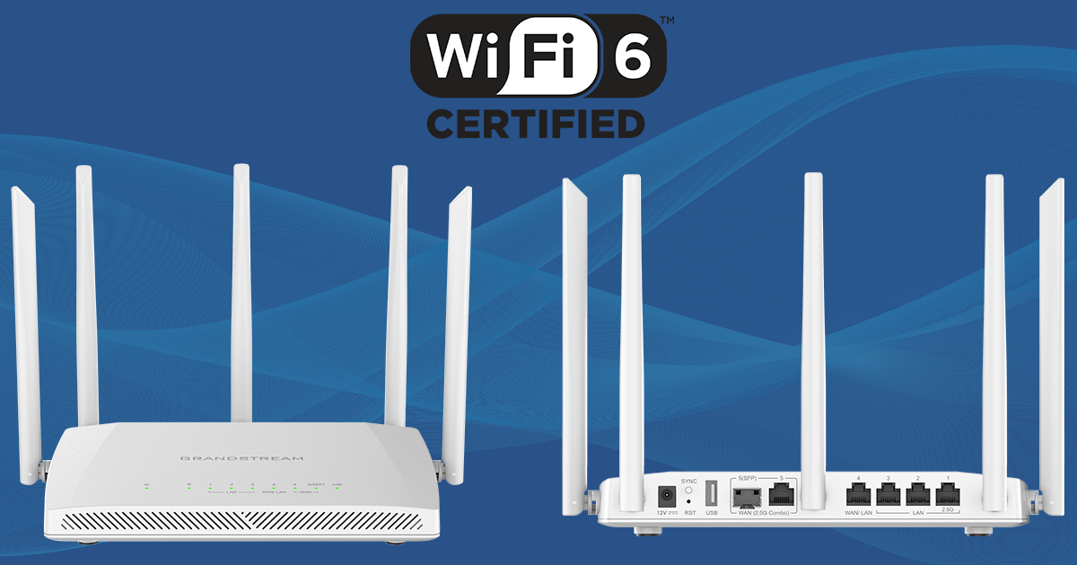 Grandstream Releases New Wi-Fi 6 Router