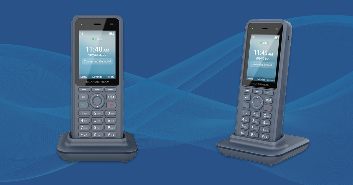 Grandstream Announces New Ruggedized Wi-Fi 6 Cordless IP Phone