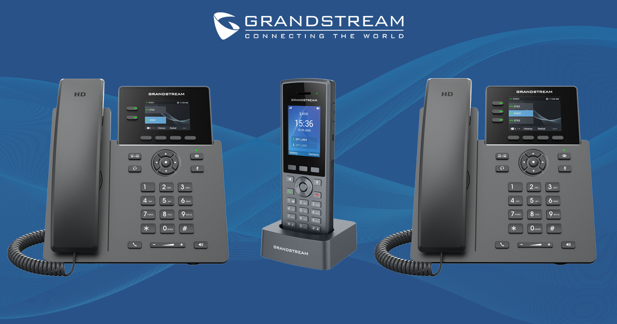 Grandstream Launches New DECT and Carrier-Grade IP Phones