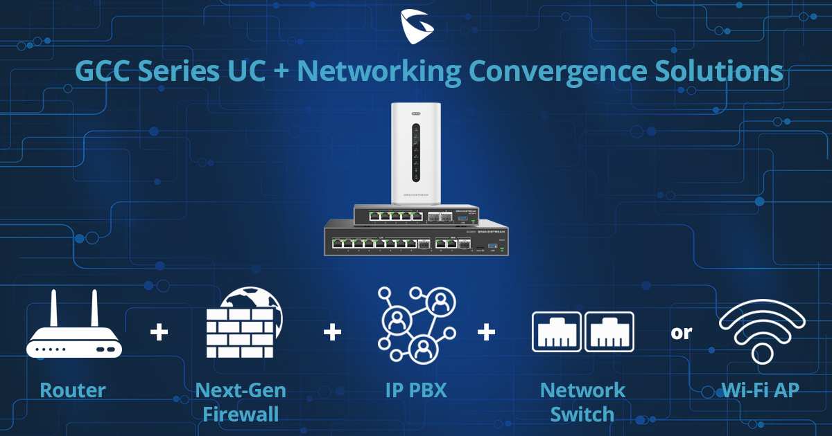 Grandstream Launches All-in-One UC + Networking Convergence Solutions