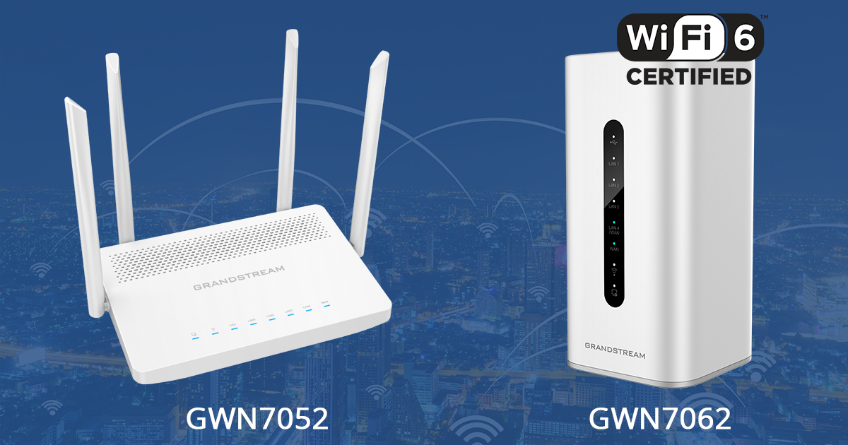 Grandstream Announces New Dual-Band Wi-Fi Routers