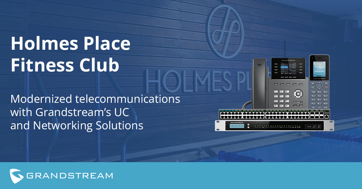 Holmes Place Fitness Club UC and Networking Solution